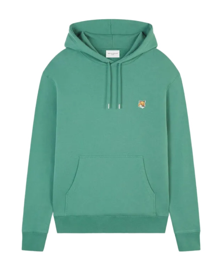 MAISON KITSUNÉ MAISON KITSUNÉ FOX HEAD PATCH DRAWSTRING HOODIE