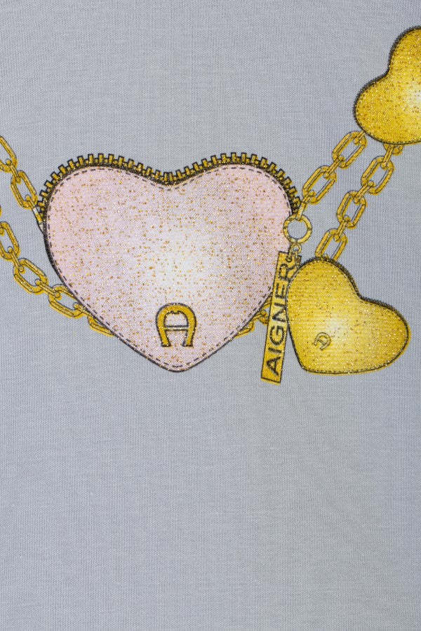 AIGNER PRINTED T-SHIRT