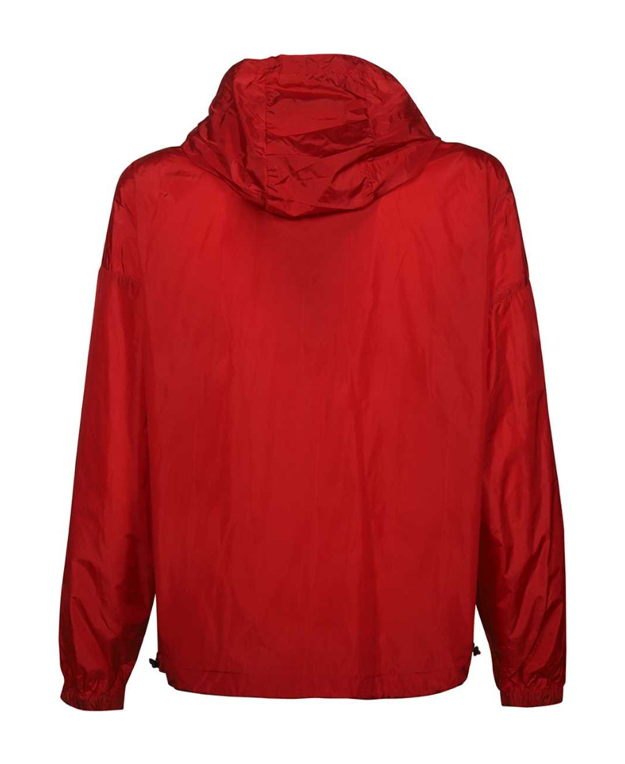 Dsquared2 Logo Long-sleeved Jacket In Red