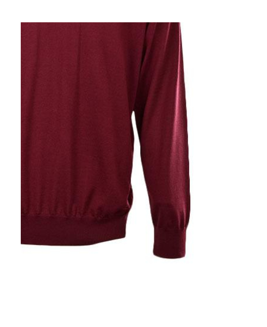 Paul & Shark Round-neck Long-sleeved Pullover In Red