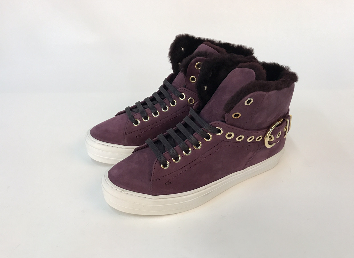 Ferragamo High-top Leisure Sneakers In Multicolor