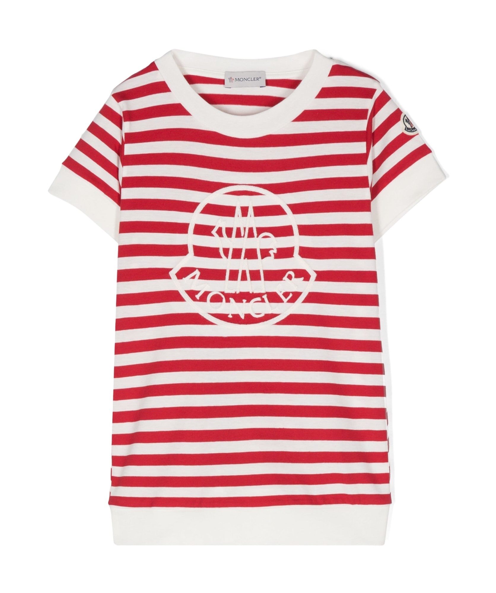 Moncler Ss T-shirt In Pink