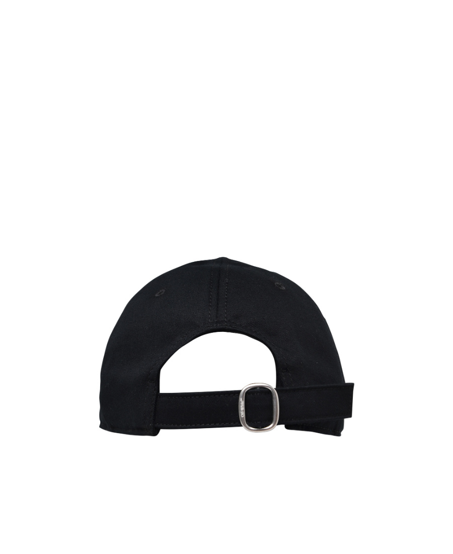 Off-white Arrow Drill Baseball Cap With 3d Embroidery In Black