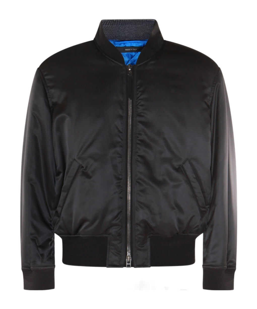 Tom Ford Long Sleeve Casual Jacket In Black