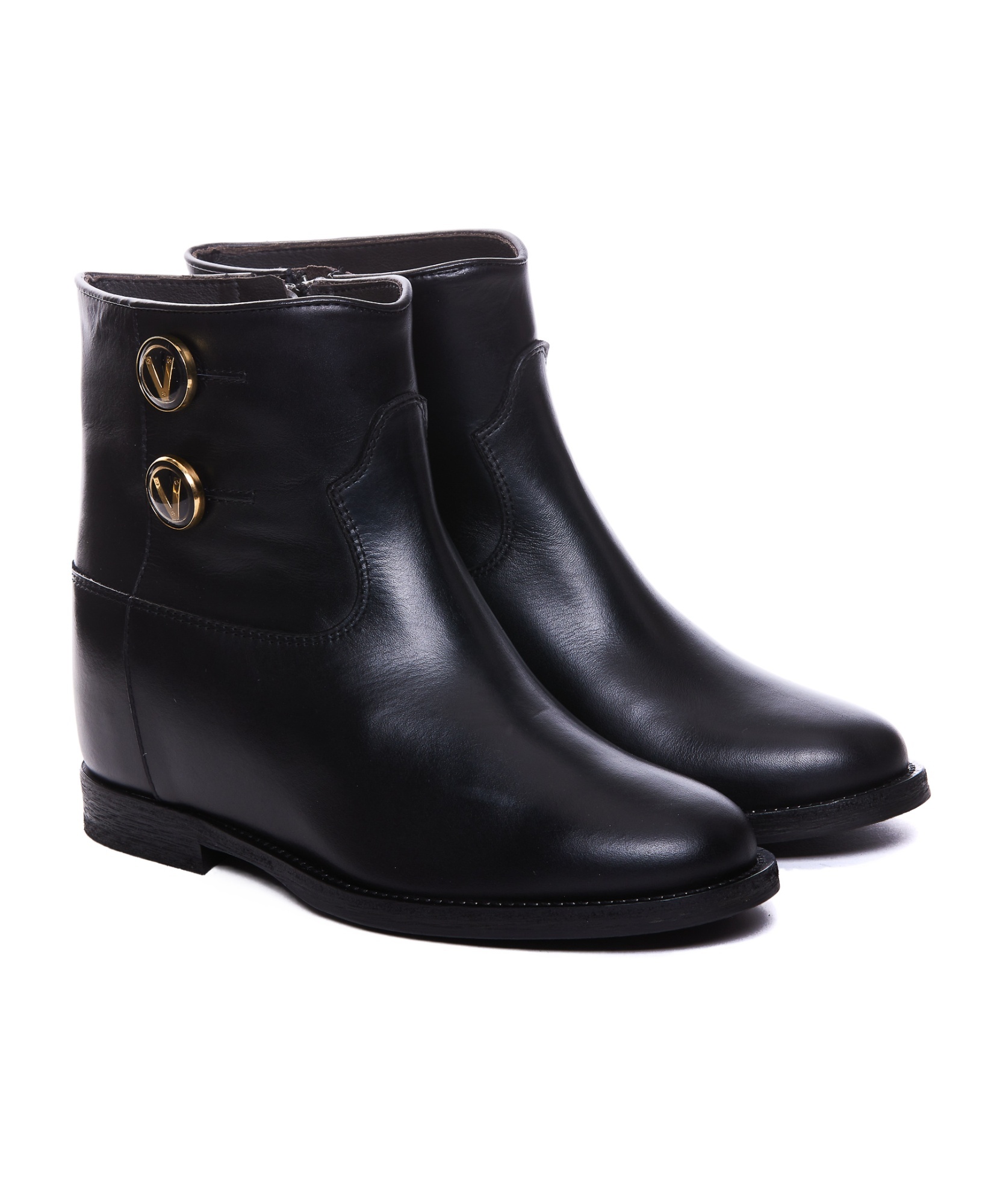 VIA ROMA 15 VIA ROMA 15 ZIP ANKLE BOOTS