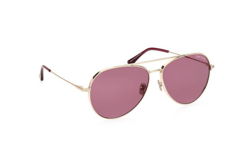 Tom Ford Logo Sunglasses In Pink