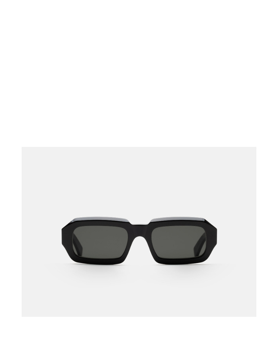 Retrosuperfuture Rectangular Frame Sunglasses In Black