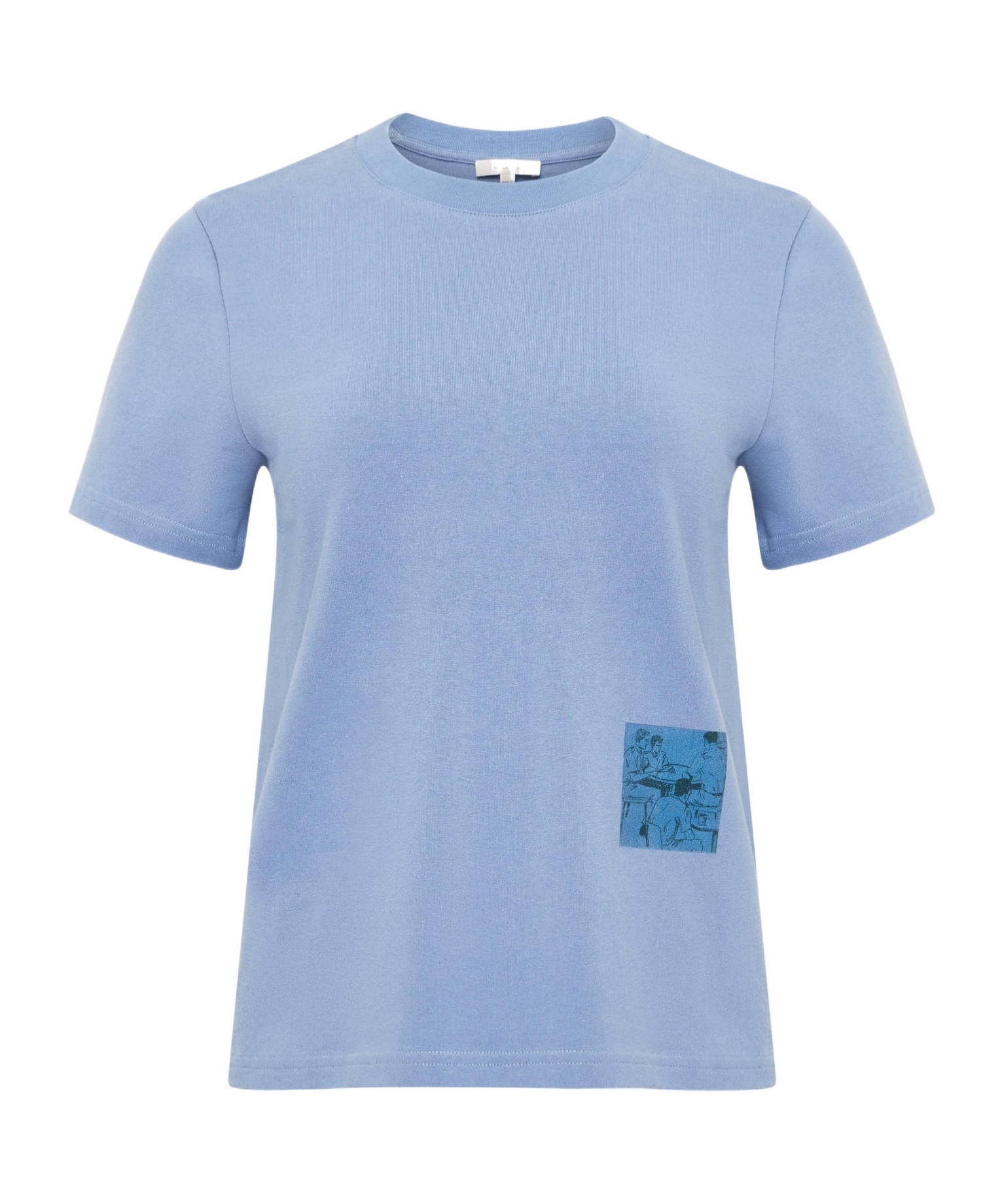 Jw Anderson Graphic-print T-shirt In Blue