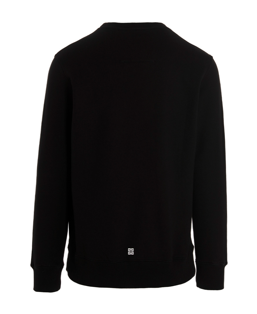 Givenchy Cotton Sweatshirt With Print In Black