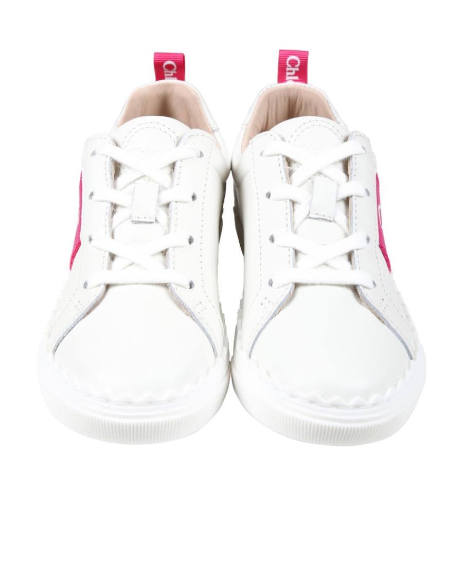 Chloé Low-top Sports Shoes In White