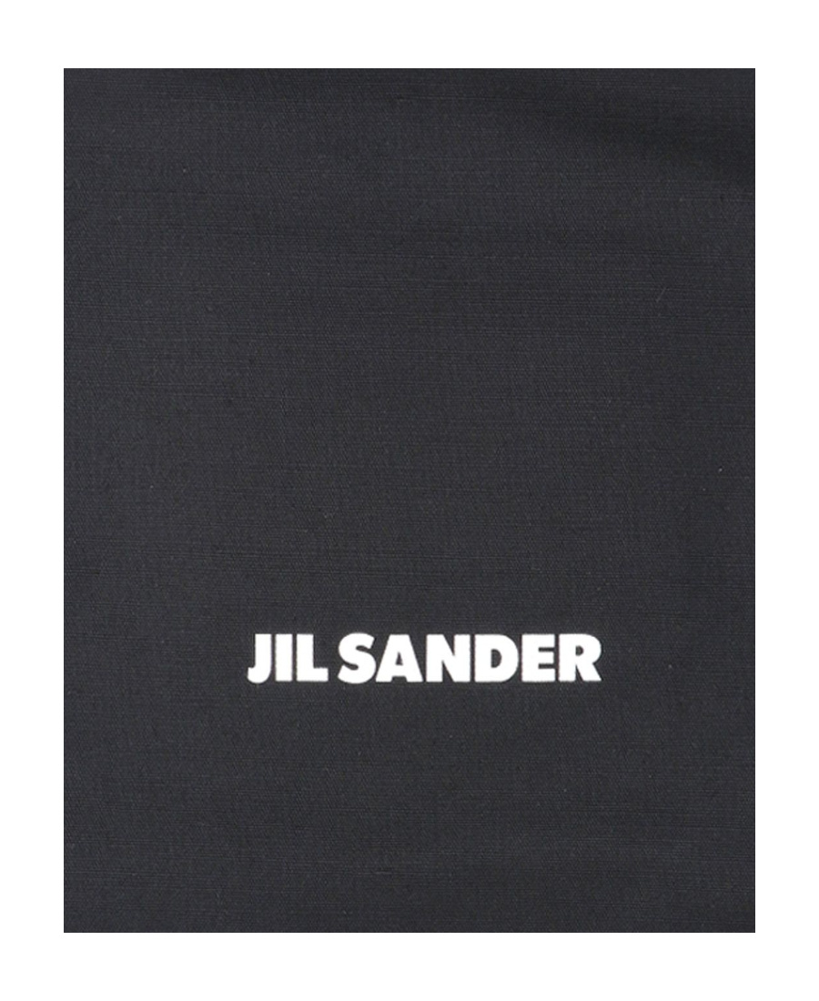 Jil Sander Book Logo-print Tote Bag In Black