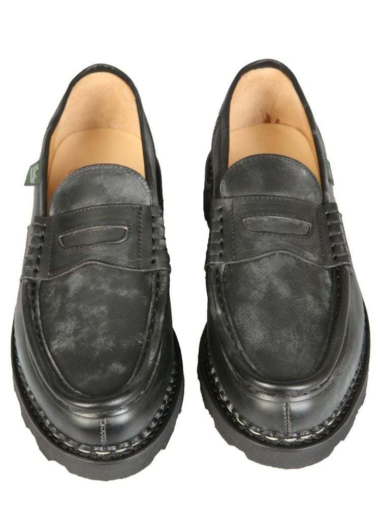 Paraboot Moccasin "coraux" In Black