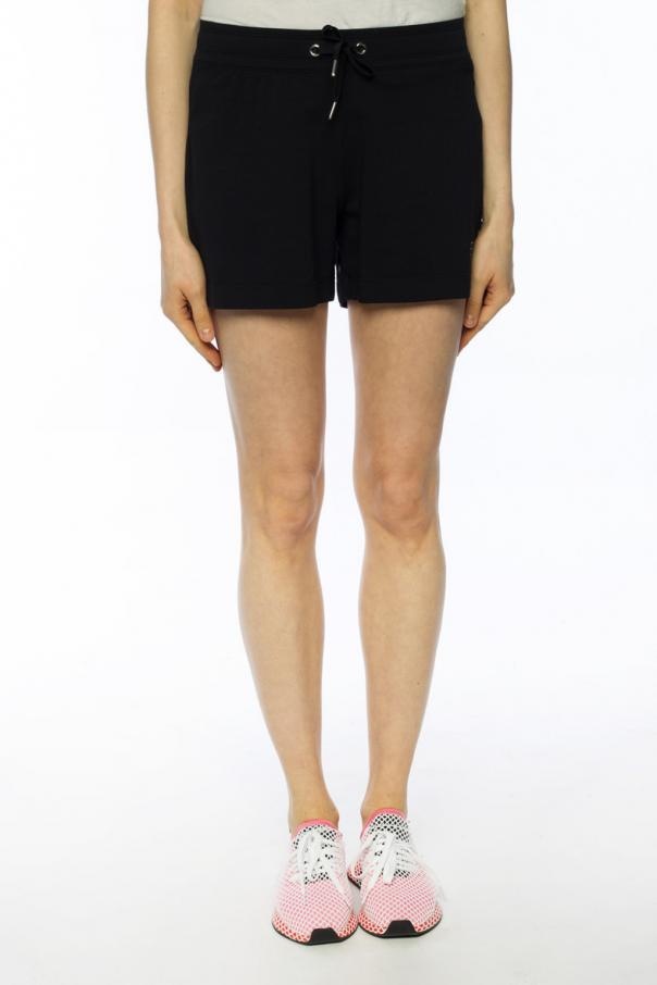Ea7 Short Woman Color Black In Black