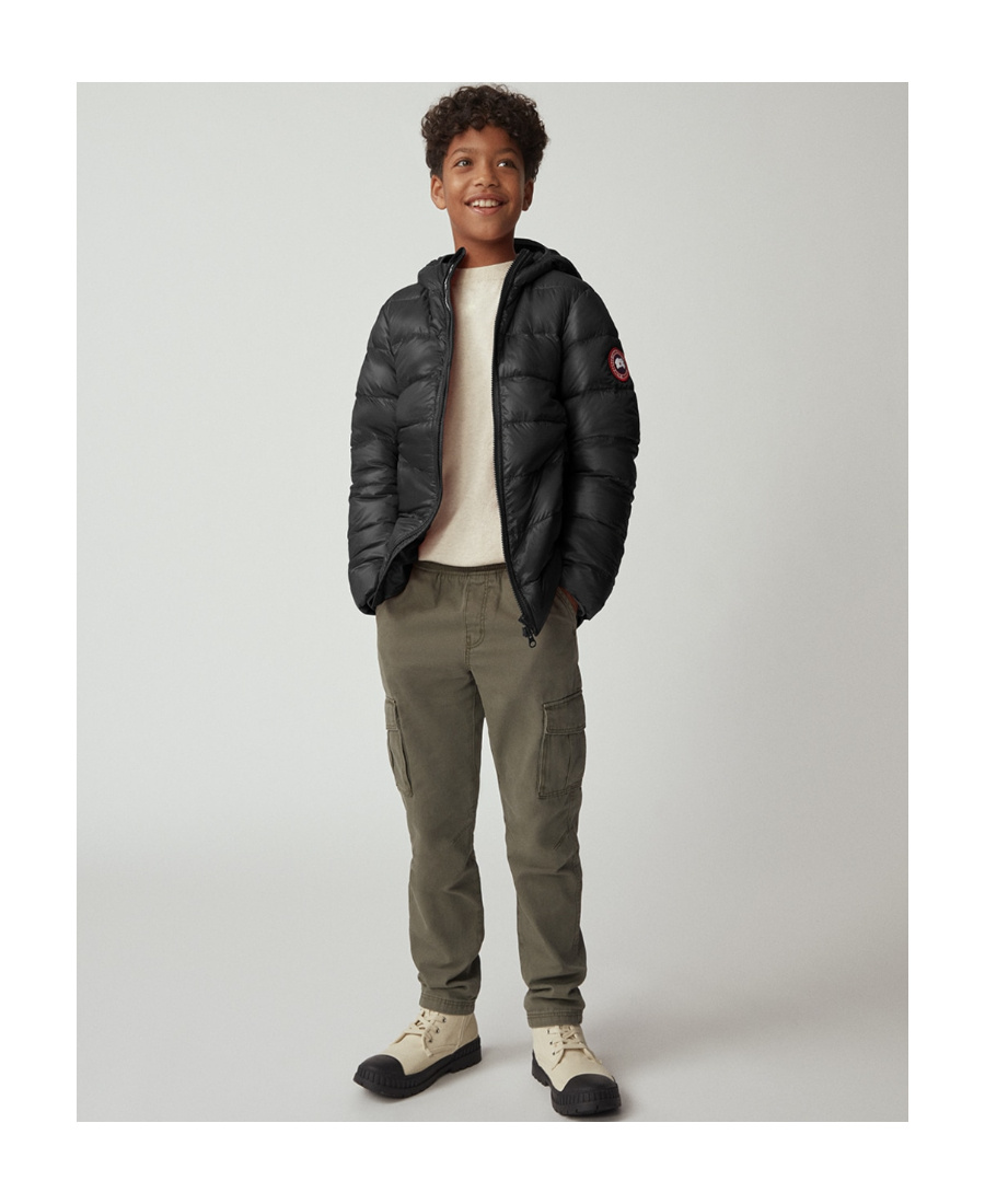 Canada Goose Crofton Padded Down Jacket In Black