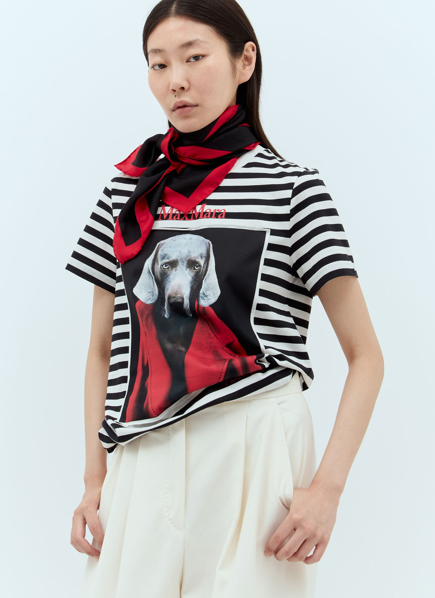 Max Mara Pattern Silk Scarf In Multicolor