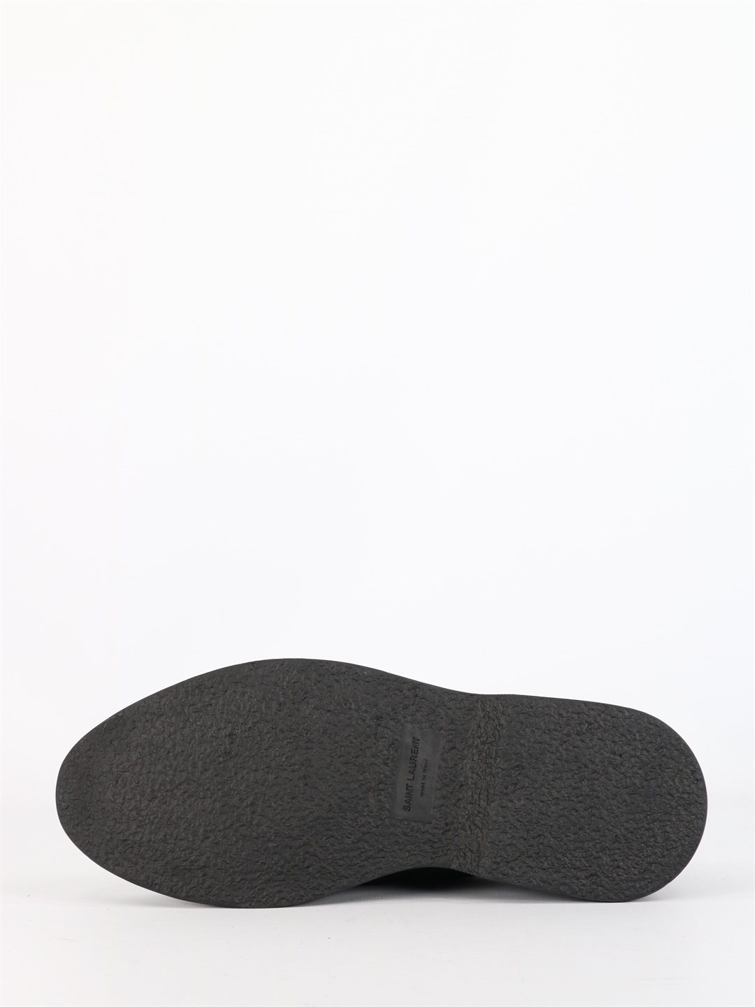 Saint Laurent Buckle-fastening Almond-toe Loafers In Black