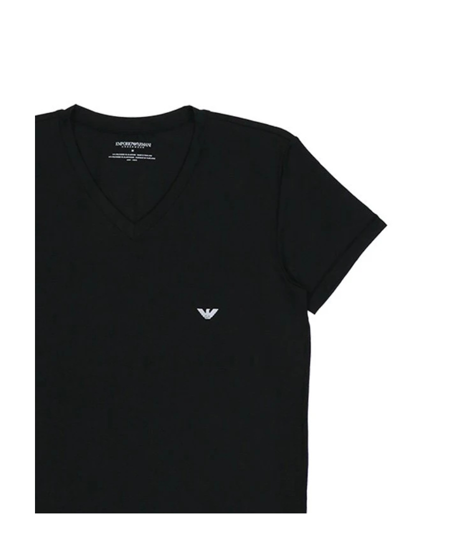 EMPORIO ARMANI ROUND-NECKED LOGO T-SHIRT