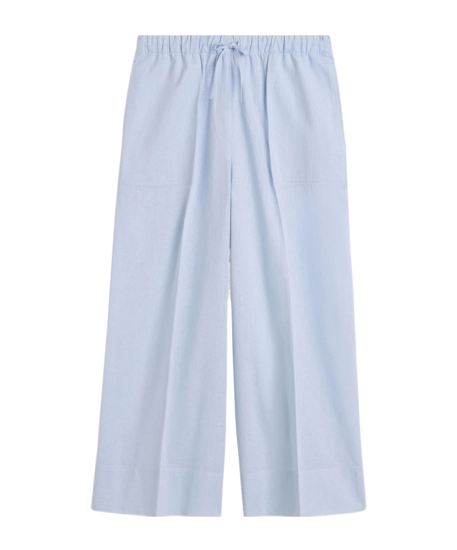 Totême Drawstring Casual Pants In Blue