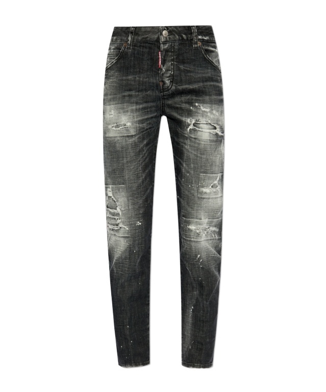 DSQUARED2 DSQUARED2 DISTRESSED SKINNY JEANS