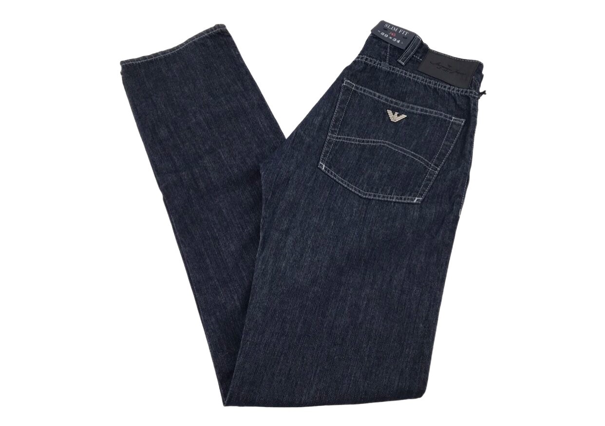 ARMANI JEANS LOGO DETAIL JEANS