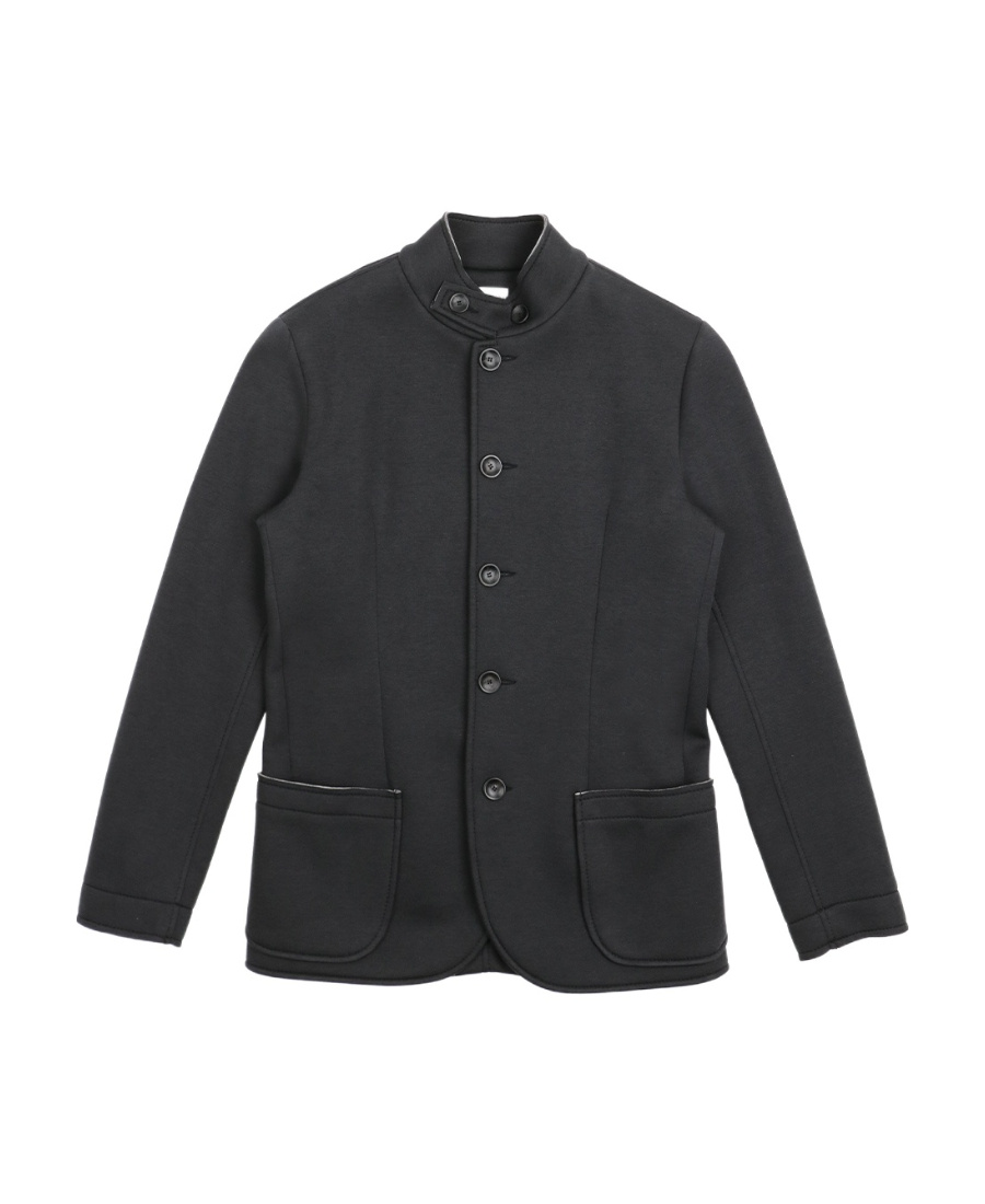Armani Collezioni Single-breasted Casual Jacket In Black