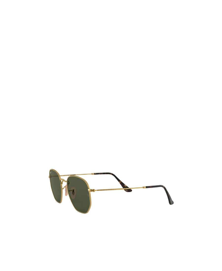 Ray Ban Ray-ban Hexagonal Flat Sunglasses In Green