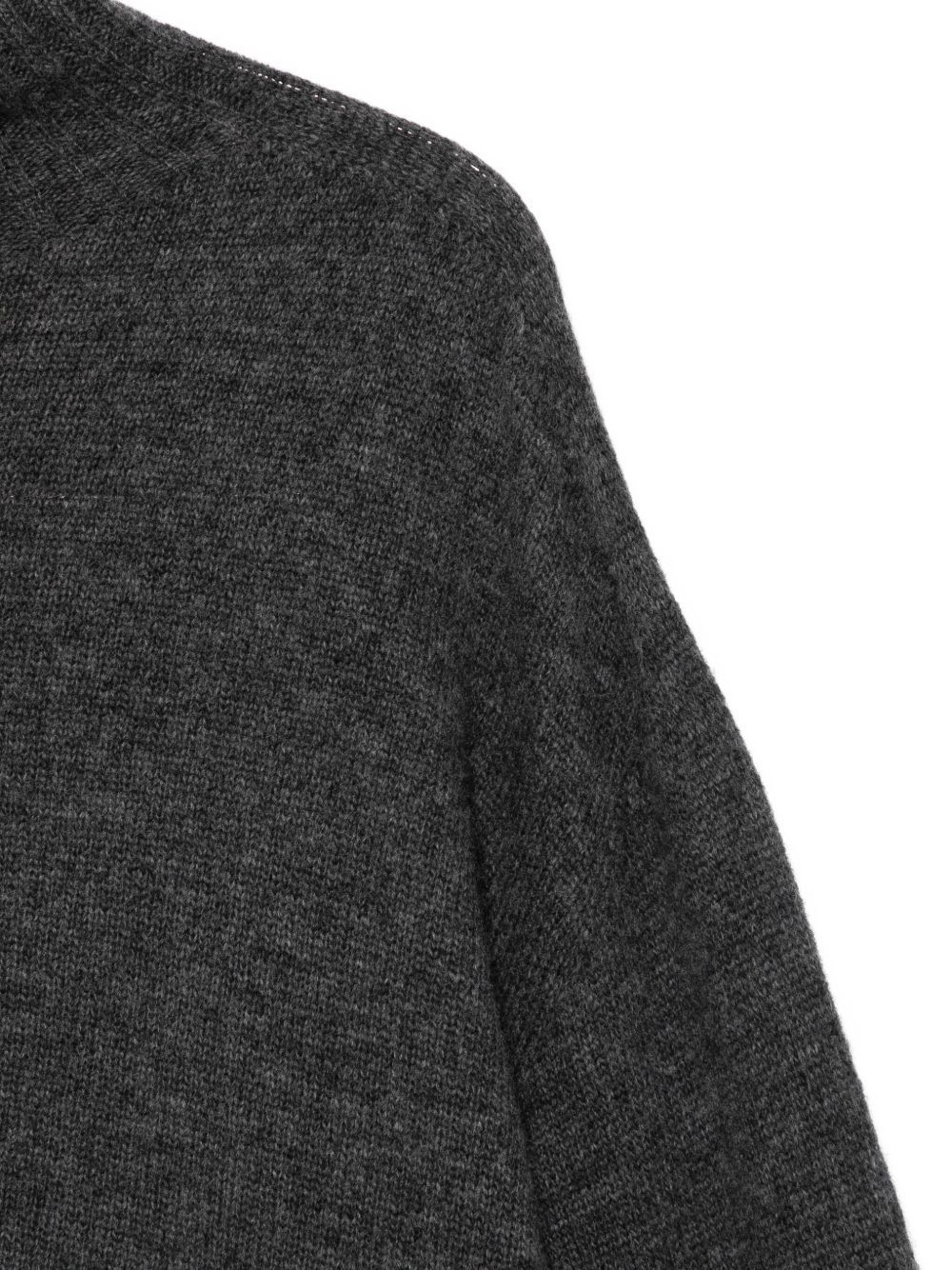 Alysi Cashmere Turtle-neck Jumper In Brown