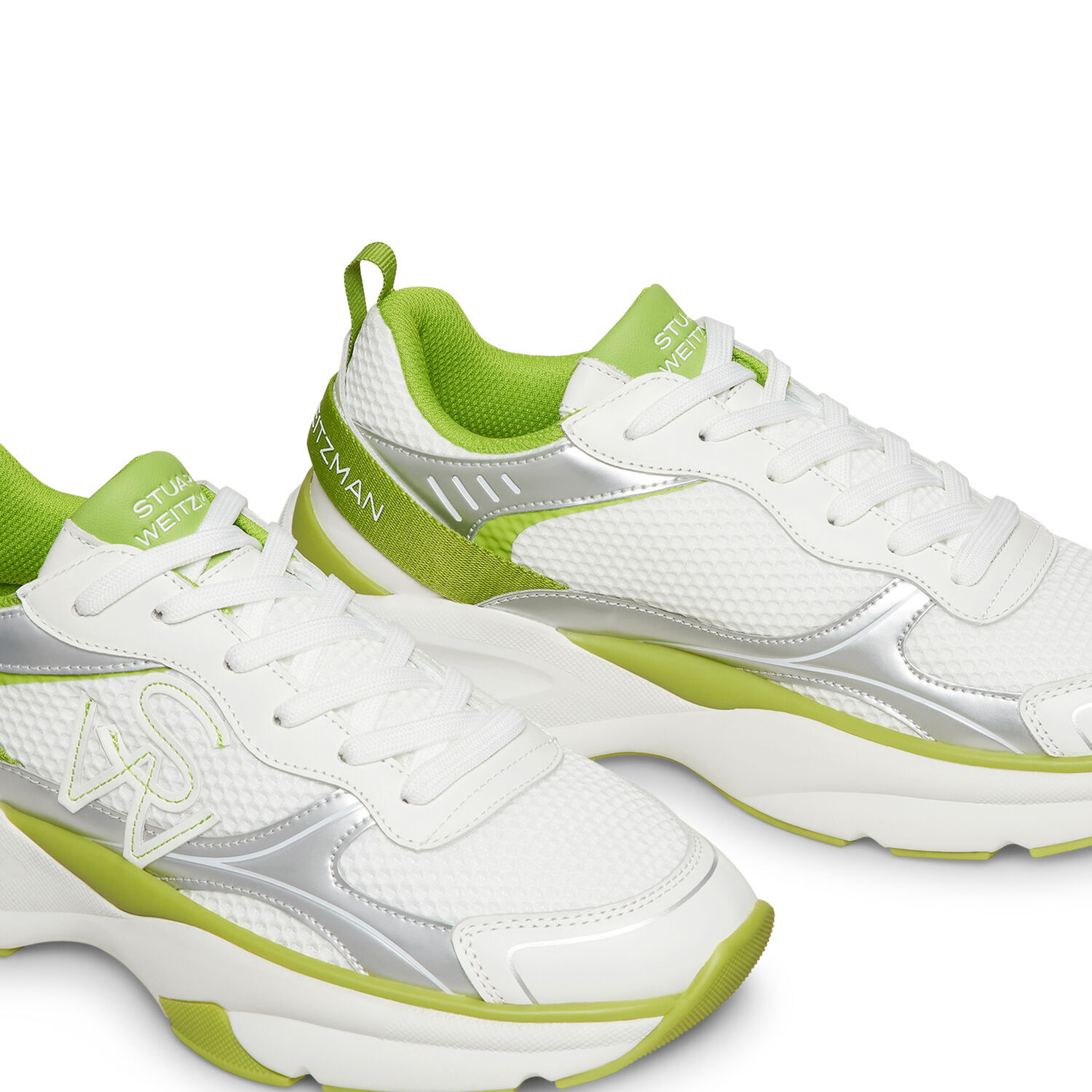 Stuart Weitzman Sw Panelled Sneakers
