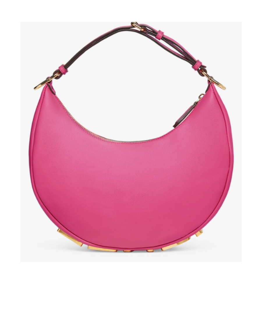 Fendi Small Zipper Handbag In Pink