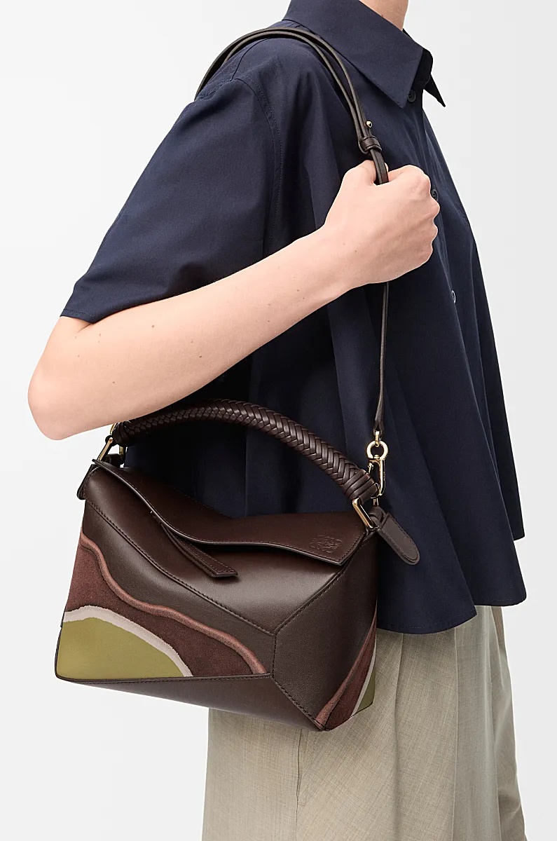 Loewe Puzzle Edge Landscape Small Bag