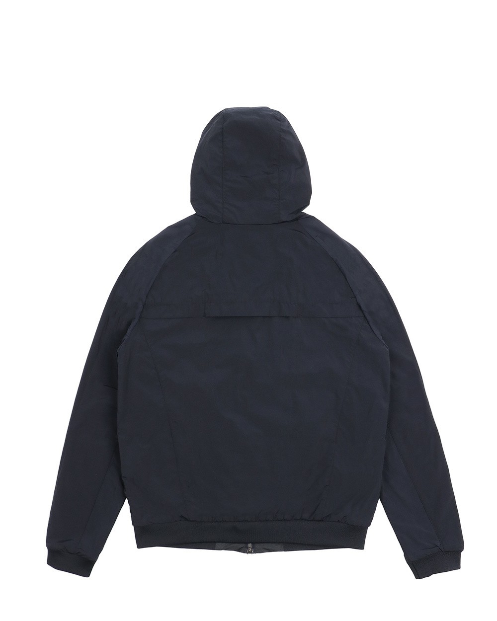 Armani Collezioni Logo Casual Jacket In Black