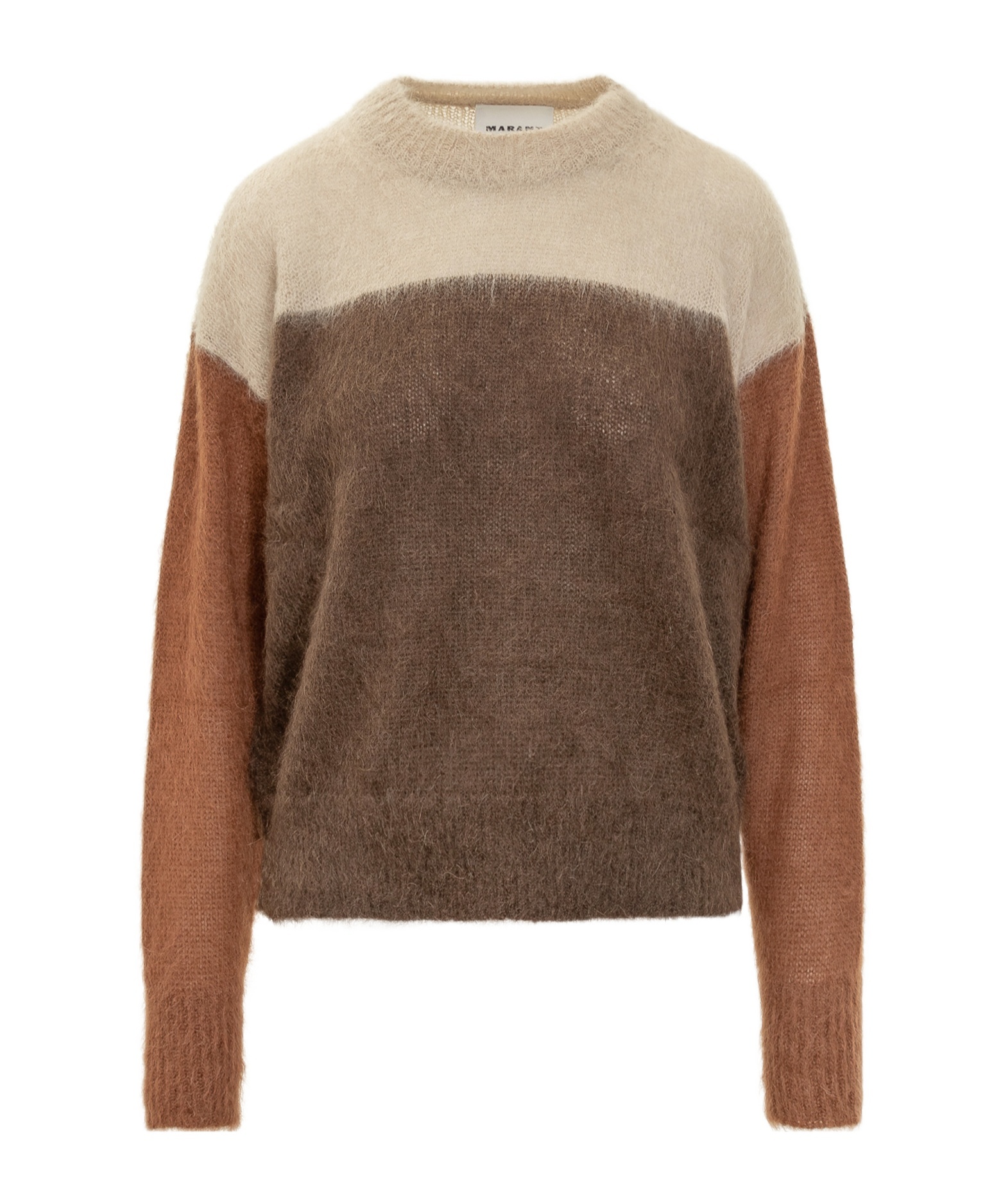 Isabel Marant Colour-block Long-sleeves Sweater In Multi