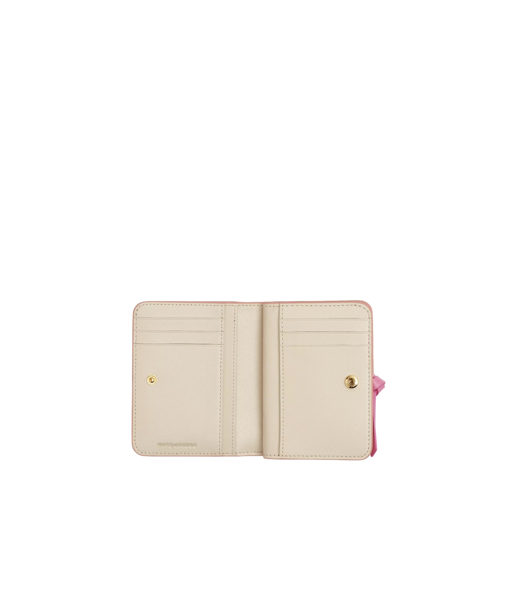 Marc Jacobs Utility Snapshot Mini Compact Wallet In Nude