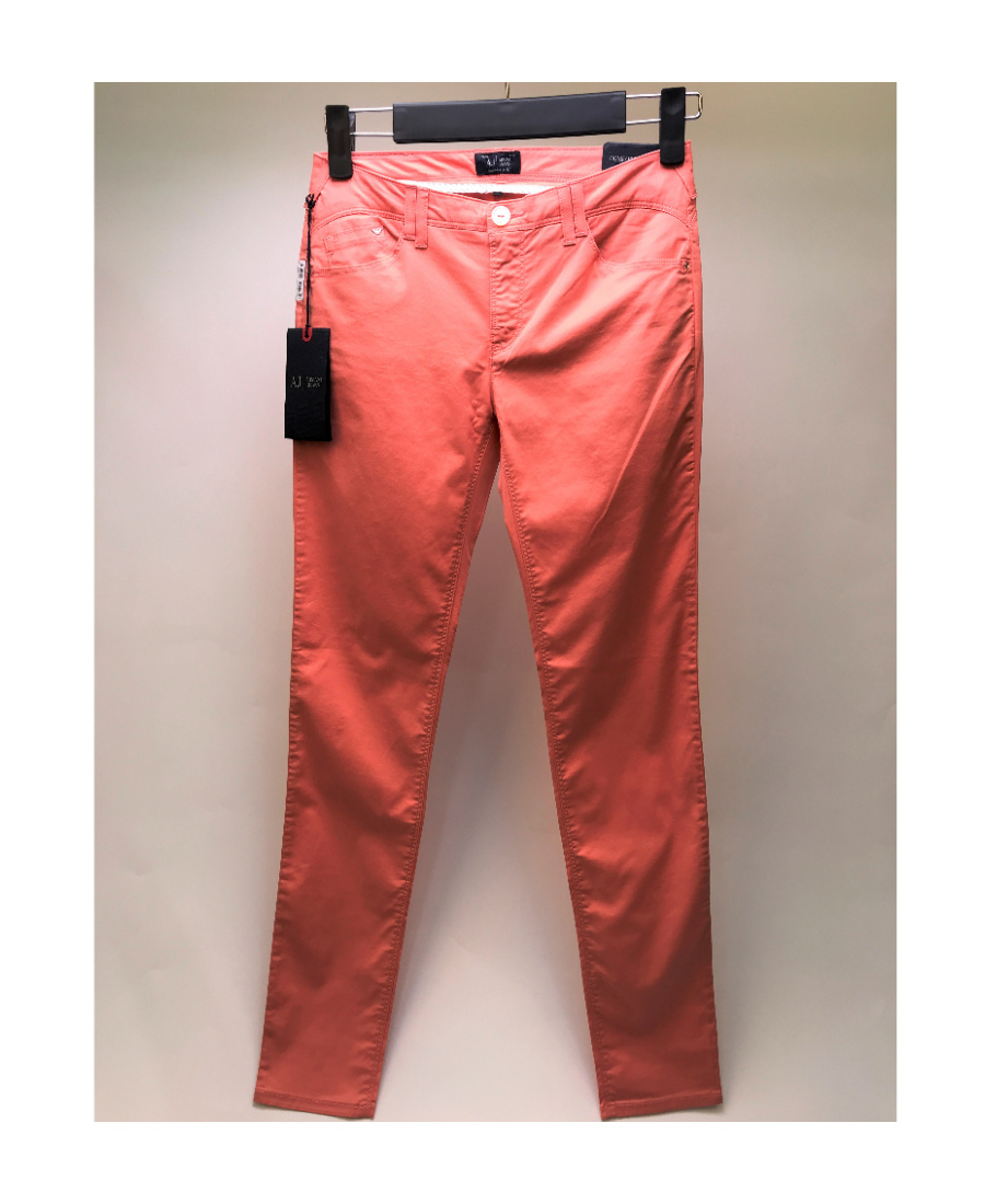 Armani Jeans Straight Jeans In Red
