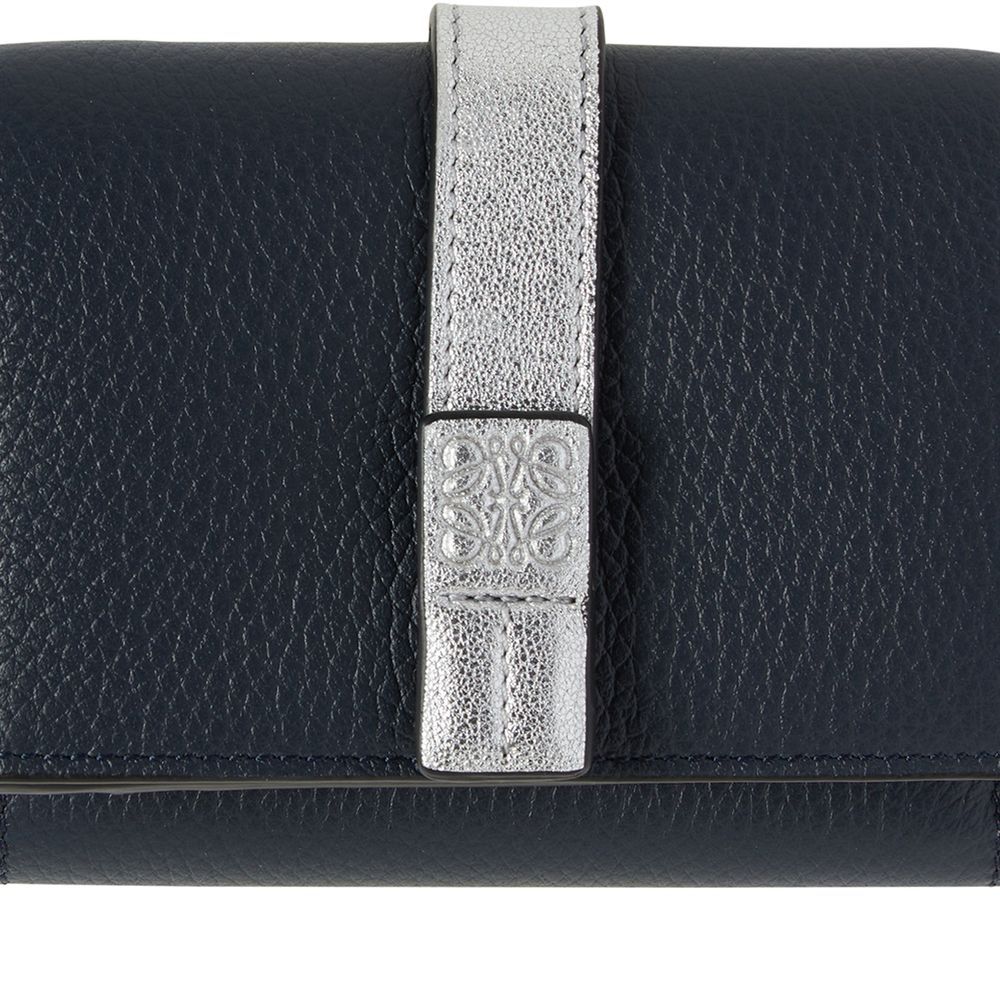 Loewe Folding Wallet In Black