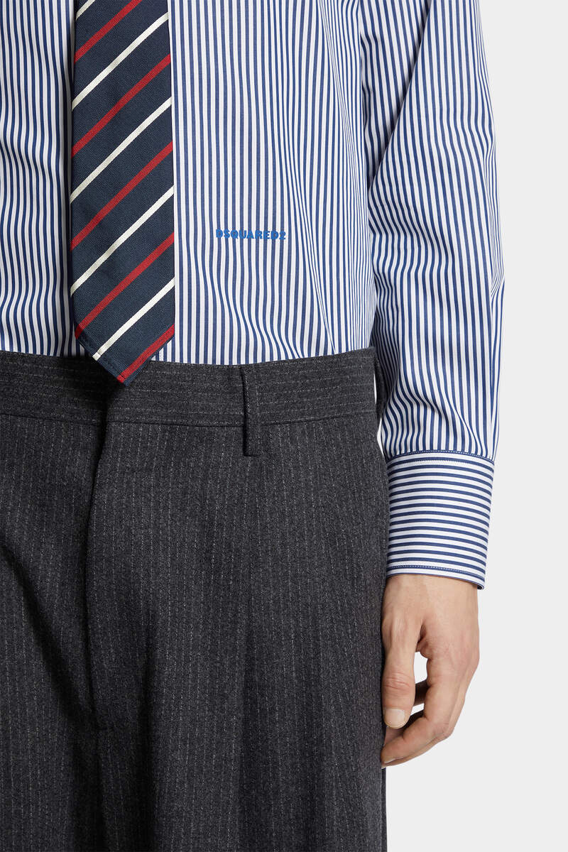Dsquared2 Long Sleeve Shirt In Blue