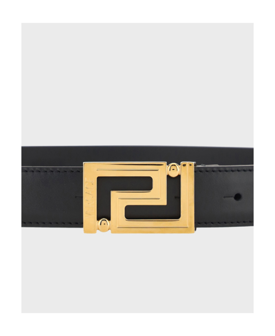 Versace Greca Goddess Buckle Fastened Belt In Multi