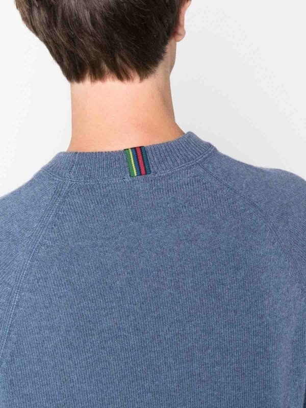 Ps By Paul Smith Ps Paul Smith Wool Jersey In Blue