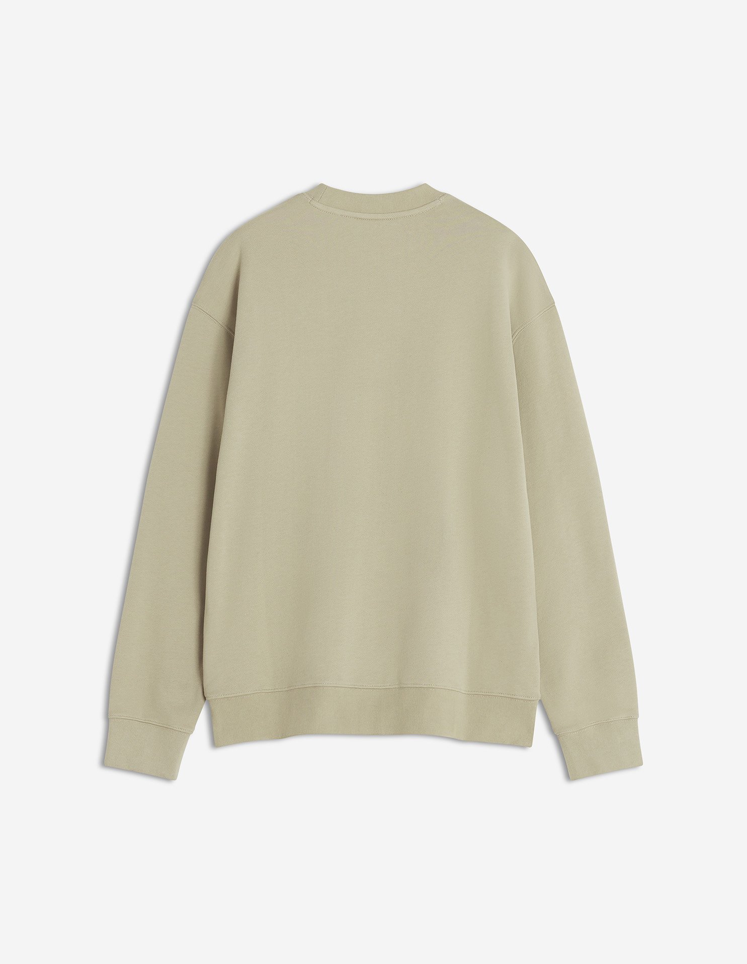 Maison Kitsuné Logo-embroidered Cotton Sweatshirt In Brown