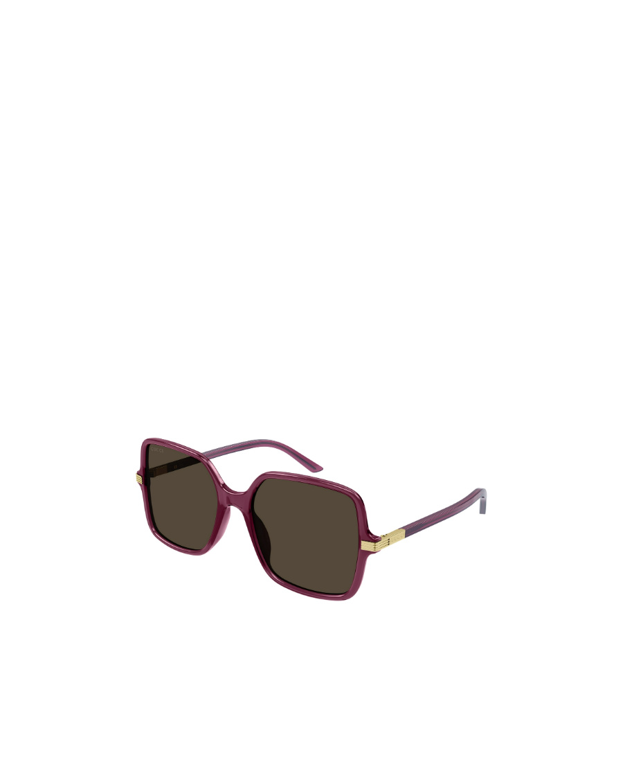 Gucci Eyewear Square Frame Sunglasses In Purple