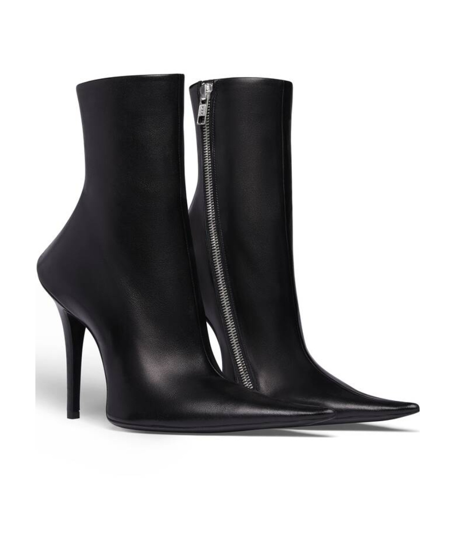 Balenciaga Stivaletti Witch 110 Mm Da Donna In Nero In Black