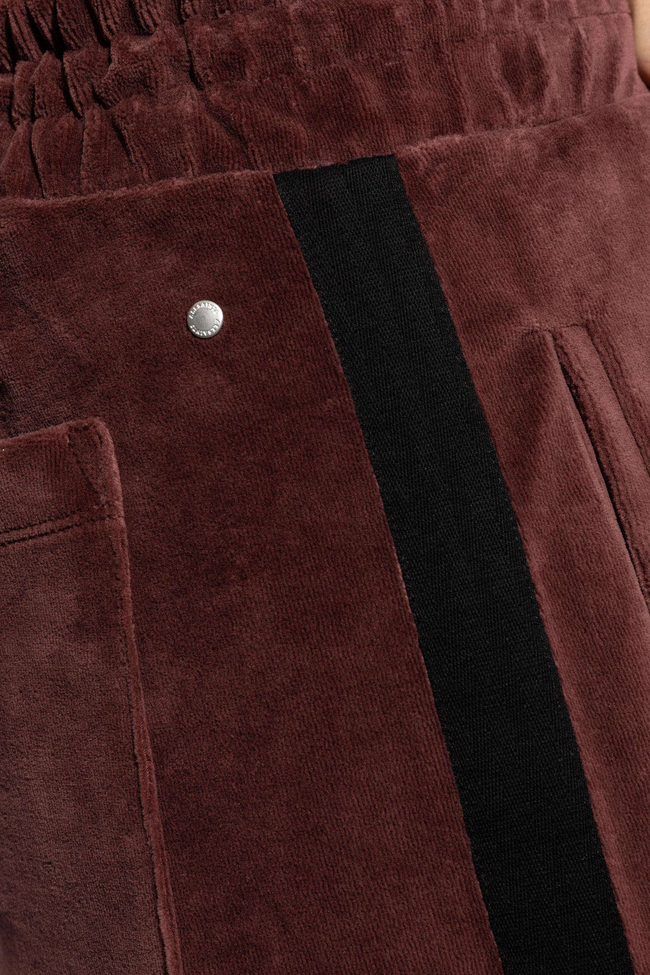 Allsaints Draven Trousers In Brown