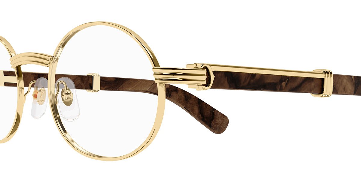 Cartier Full-frame Flat Mirror In Brown