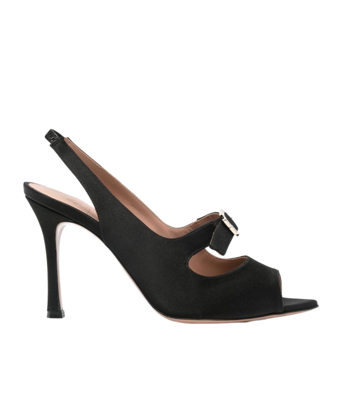 Malone Souliers Celeste 90mm Crystal-buckle Sandals In Black