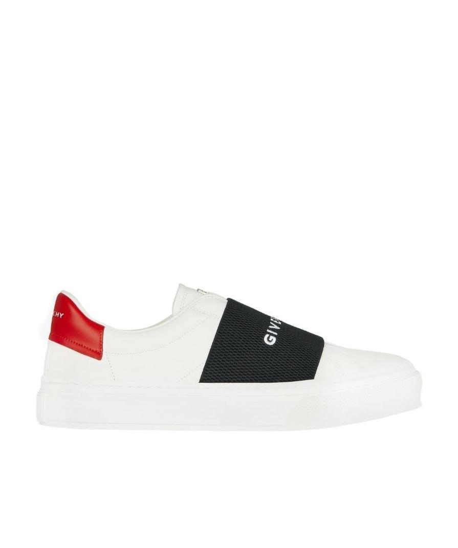 Givenchy White City Sport Sneakers In Calf Leather Man In White