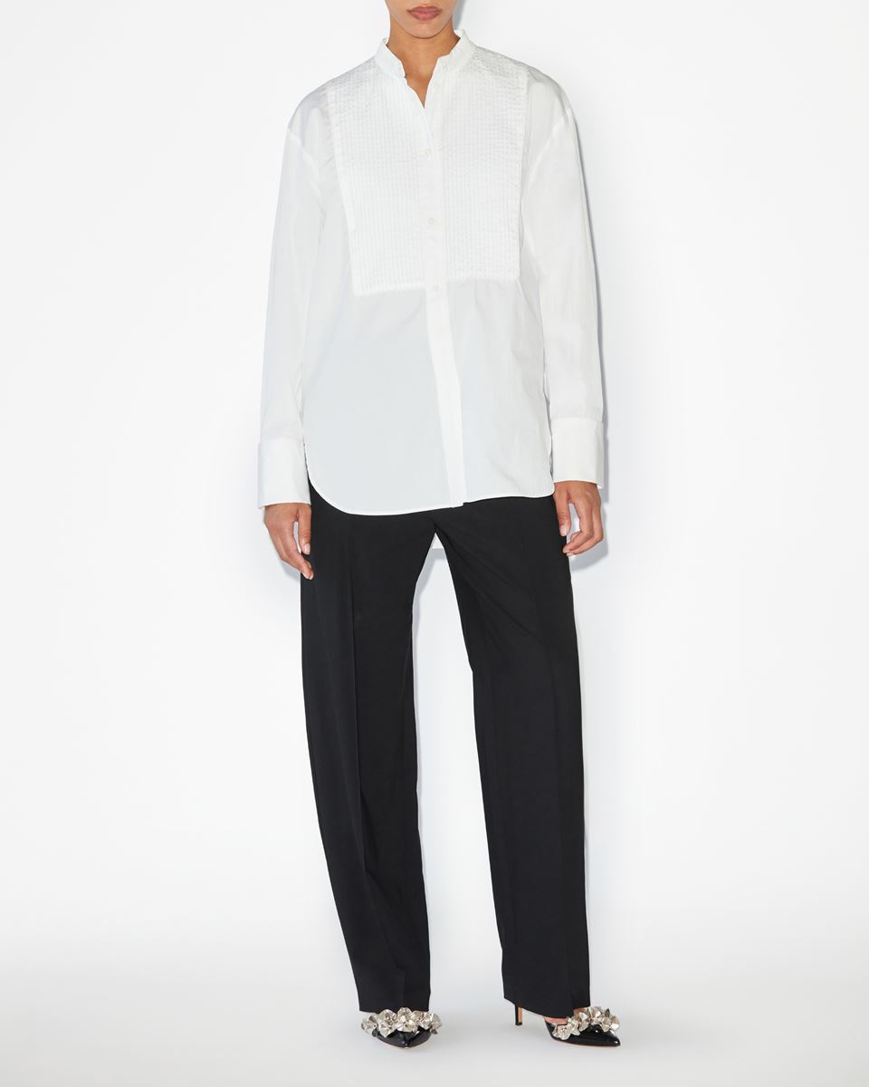 Isabel Marant Ramsey Buttoned Shirt In White