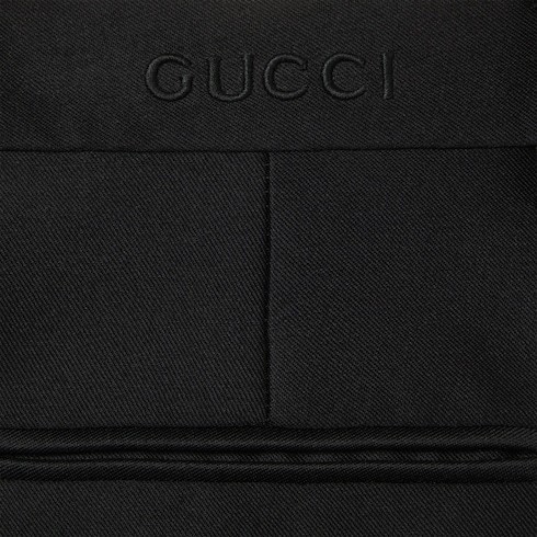 Gucci Belt-loop Casual Pants In Black