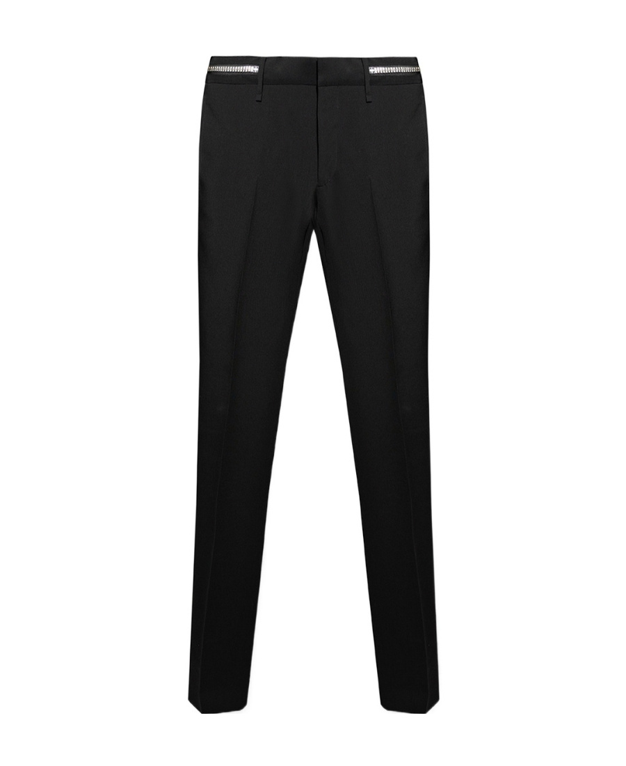 Givenchy Chained-waistband Detail Pants In Black