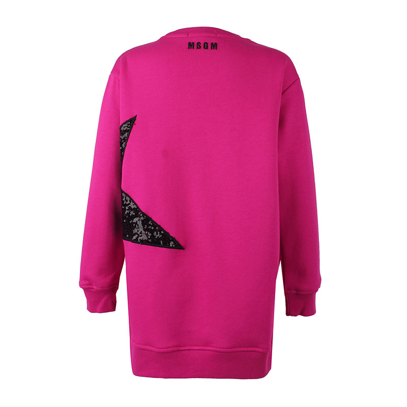 Shop Msgm Logo Sweater In Pink
