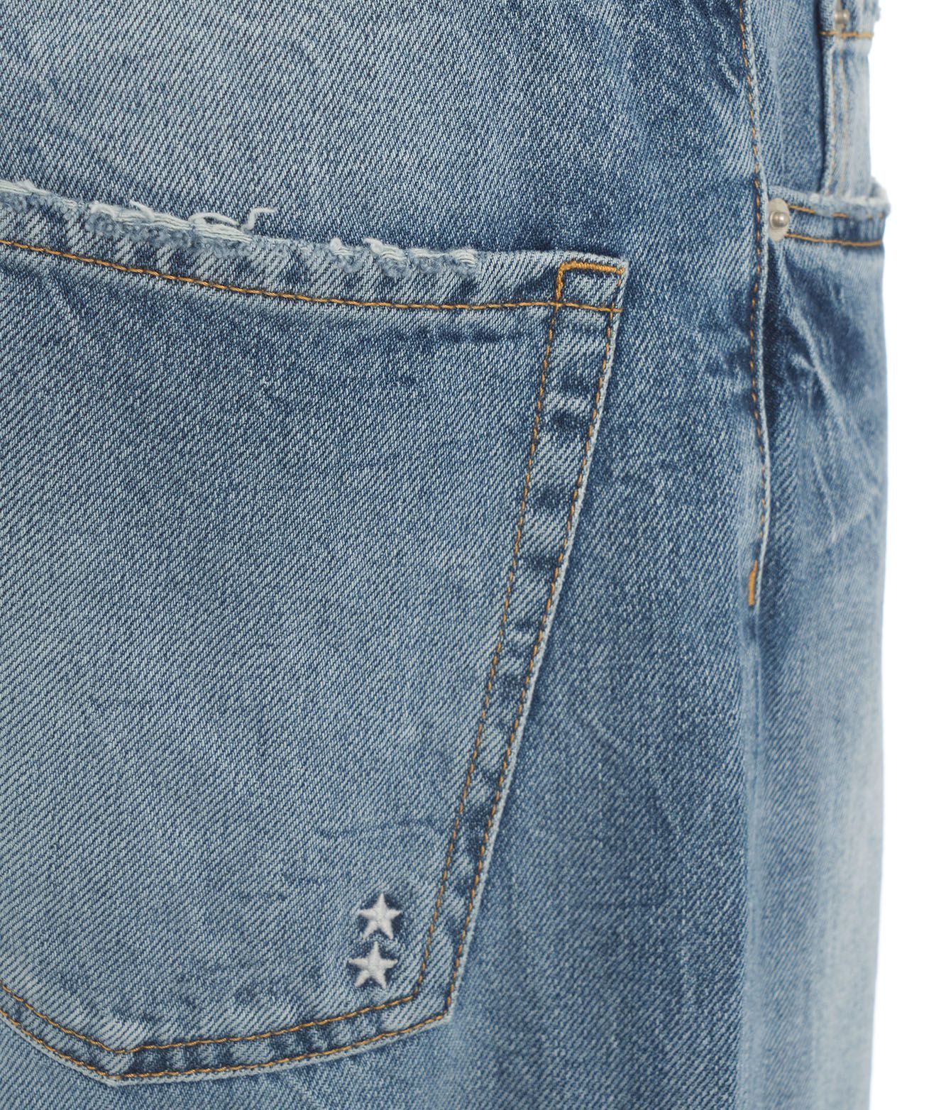 Icon Denim Belt-loop Jeans In Blue